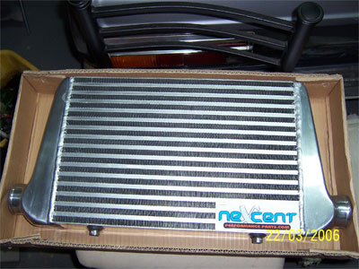 My new intercooler. My new intercooler.